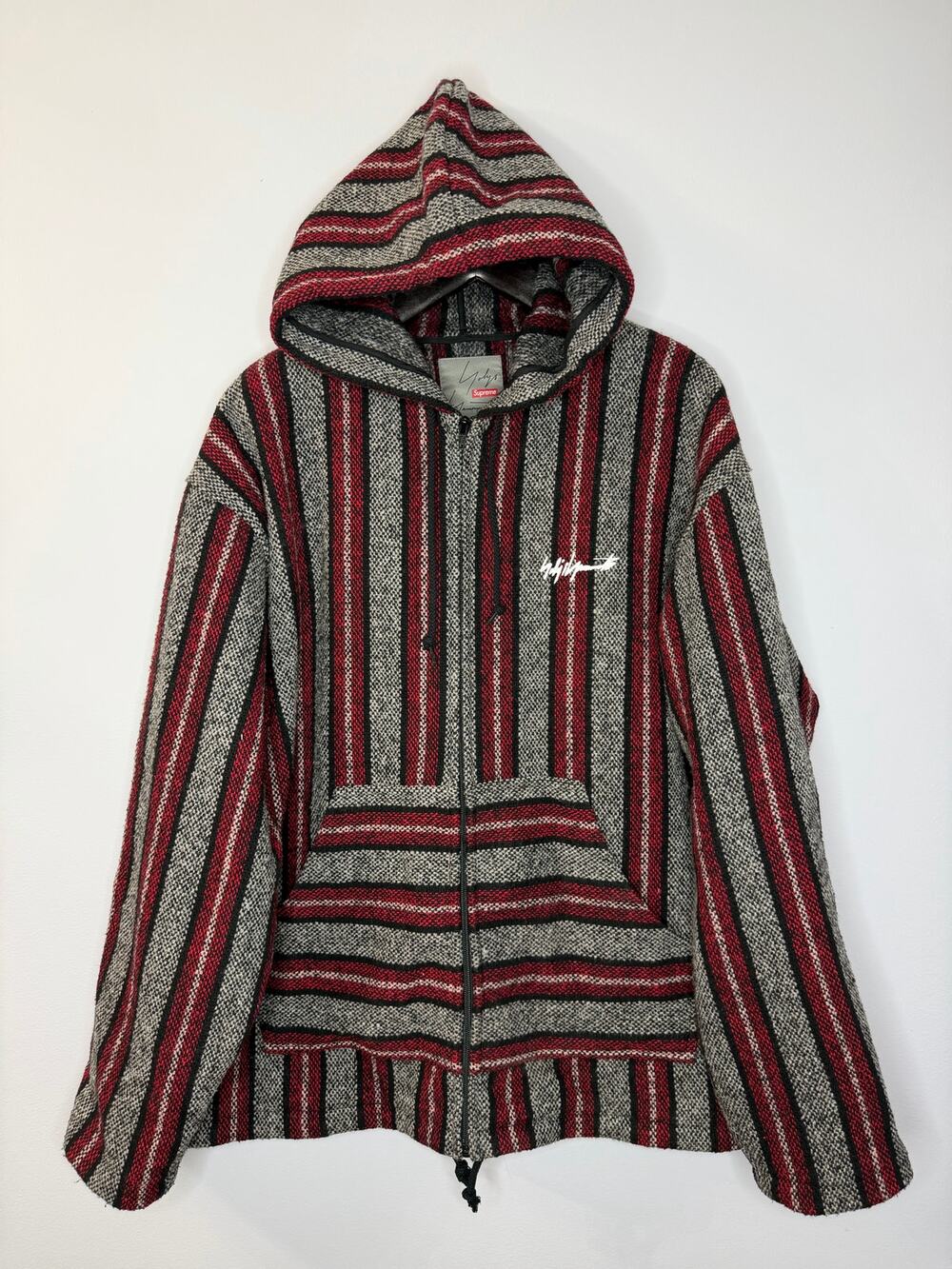 Supreme x Yohji Yamamoto Baja Jacket Red Streetwear Wool Men's XL
